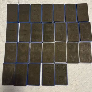 Shadow Box Letter SIZZIX Die Scrapbooking Scrap Book Die Cut